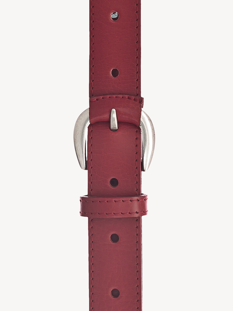 ceinture en cuir - rouge tb0030l07-0350 acheter tamaris ceintures en ligne