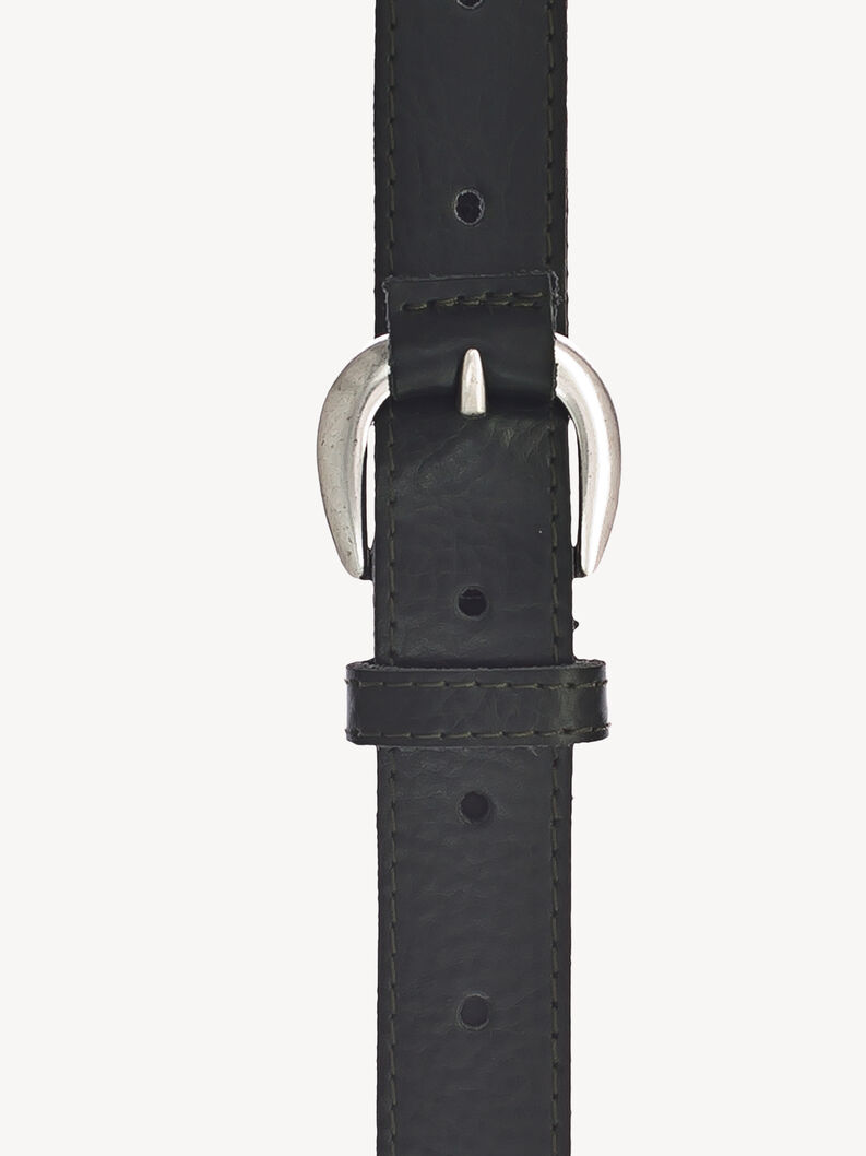 ceinture en cuir - vert tb0030l07-0580 acheter tamaris ceintures en ligne