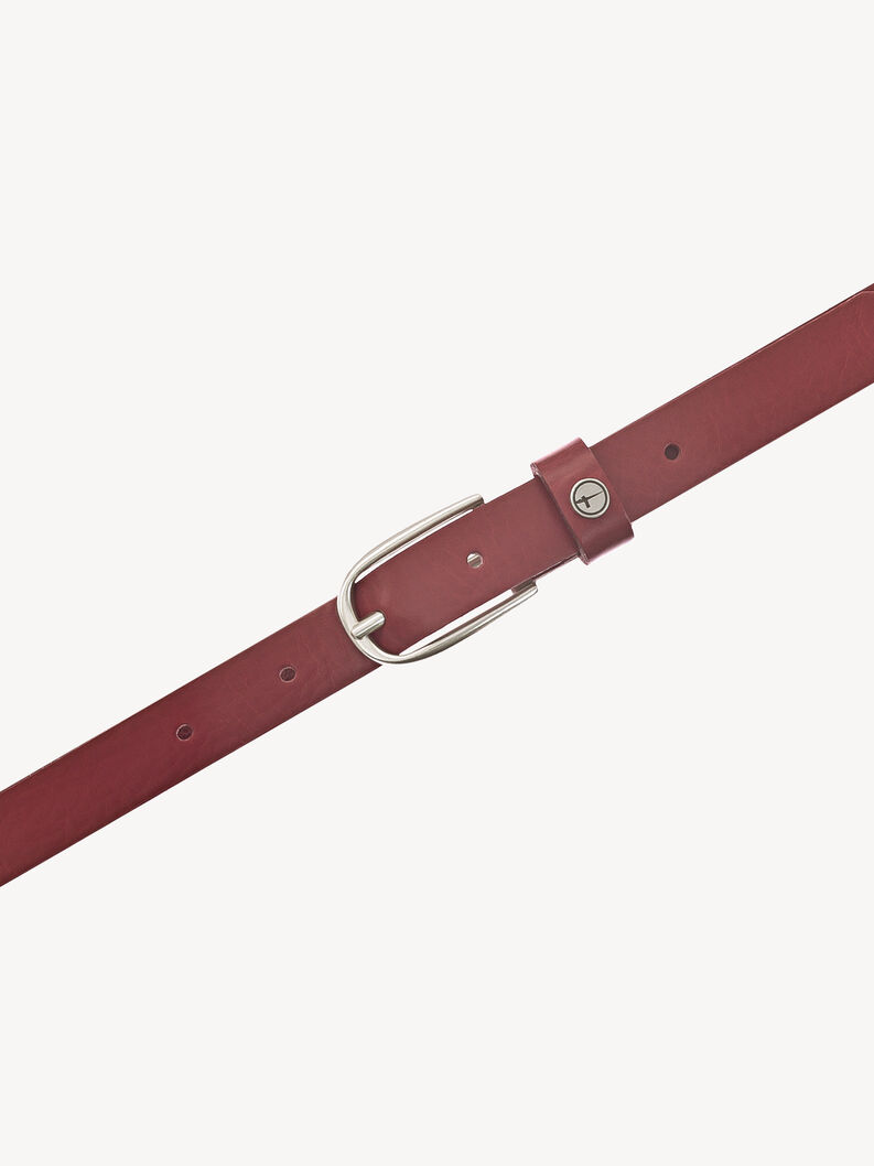 ceinture en cuir - rouge tb0052l07-0350 acheter tamaris ceintures en ligne
