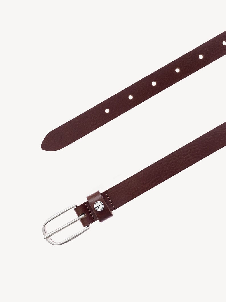 ceinture en cuir - marron tb0052l07-0645 acheter tamaris ceintures en ligne