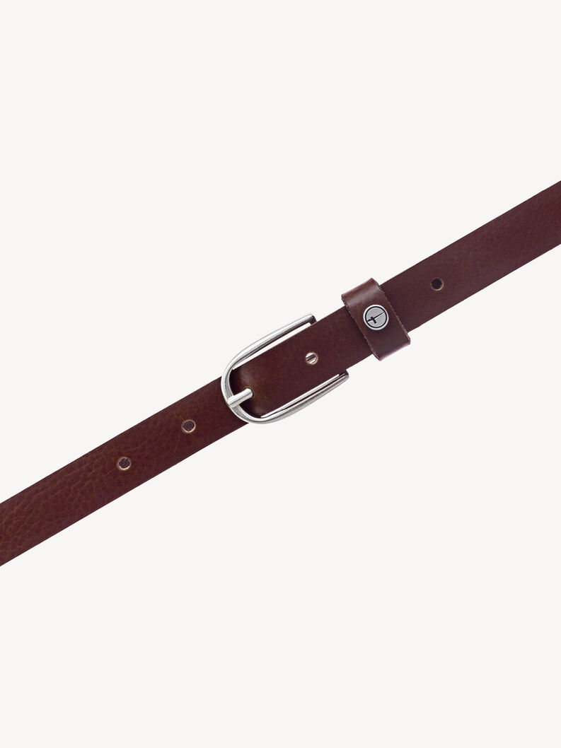 ceinture en cuir - marron tb0052l07-0645 acheter tamaris ceintures en ligne