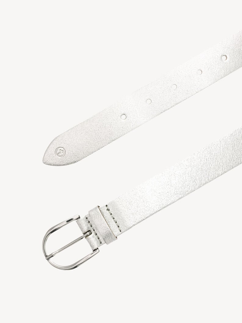 ceinture en cuir - argent tb0069l14-0150 acheter tamaris ceintures en ligne