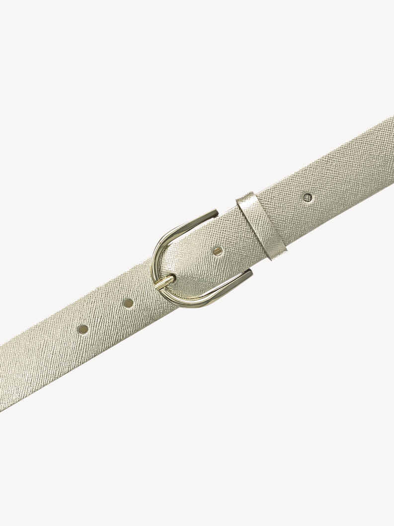 ceinture en cuir - or tb0070l14-0168 acheter tamaris ceintures en ligne