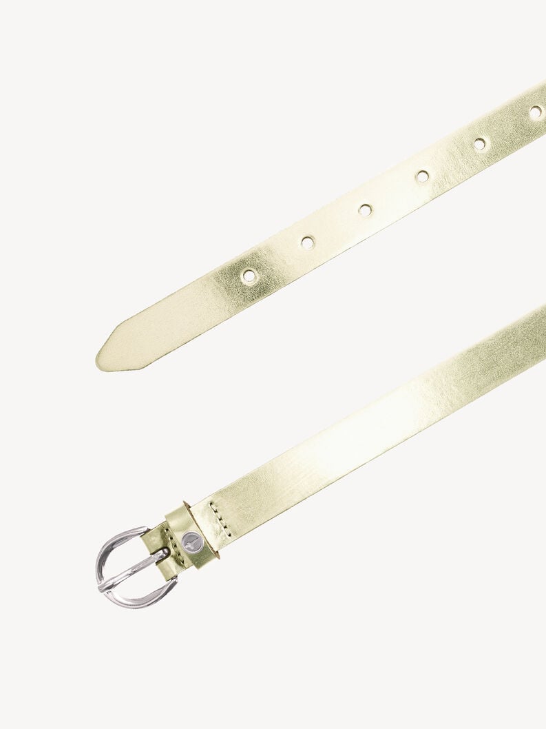ceinture en cuir - or tb0073l11-0168 acheter tamaris ceintures en ligne