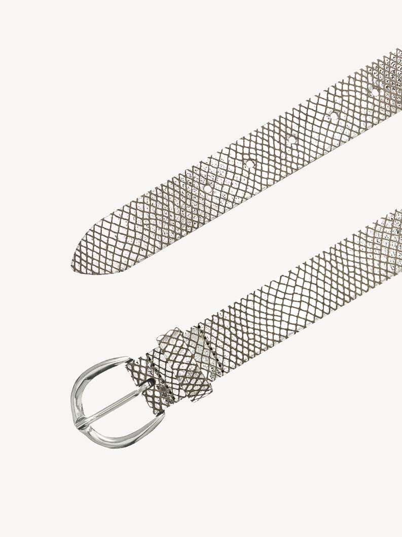 ceinture en cuir - métallisé tb0074l18-6215 acheter tamaris ceintures en ligne