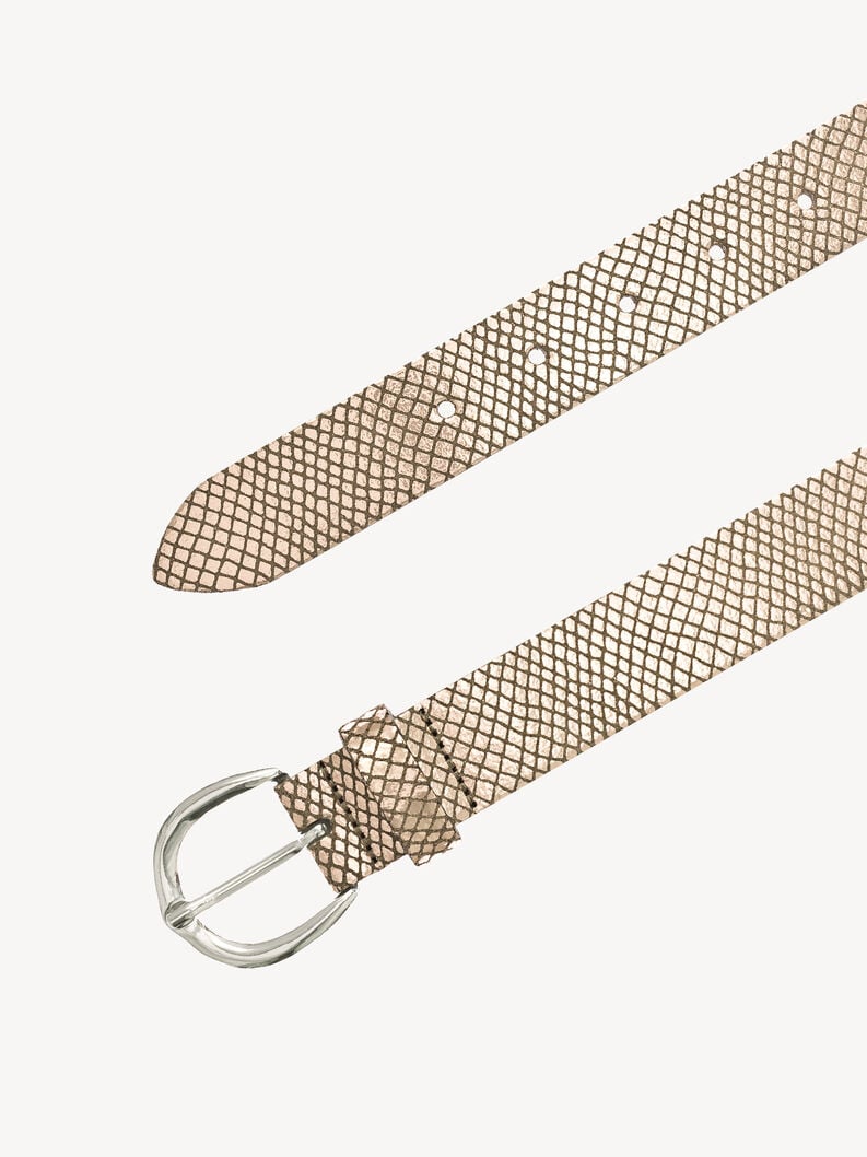 ceinture en cuir - métallisé tb0074l18-6218 acheter tamaris ceintures en ligne