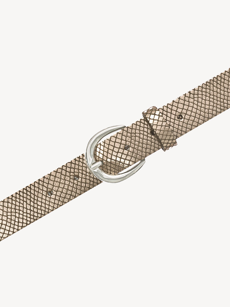 ceinture en cuir - métallisé tb0074l18-6218 acheter tamaris ceintures en ligne