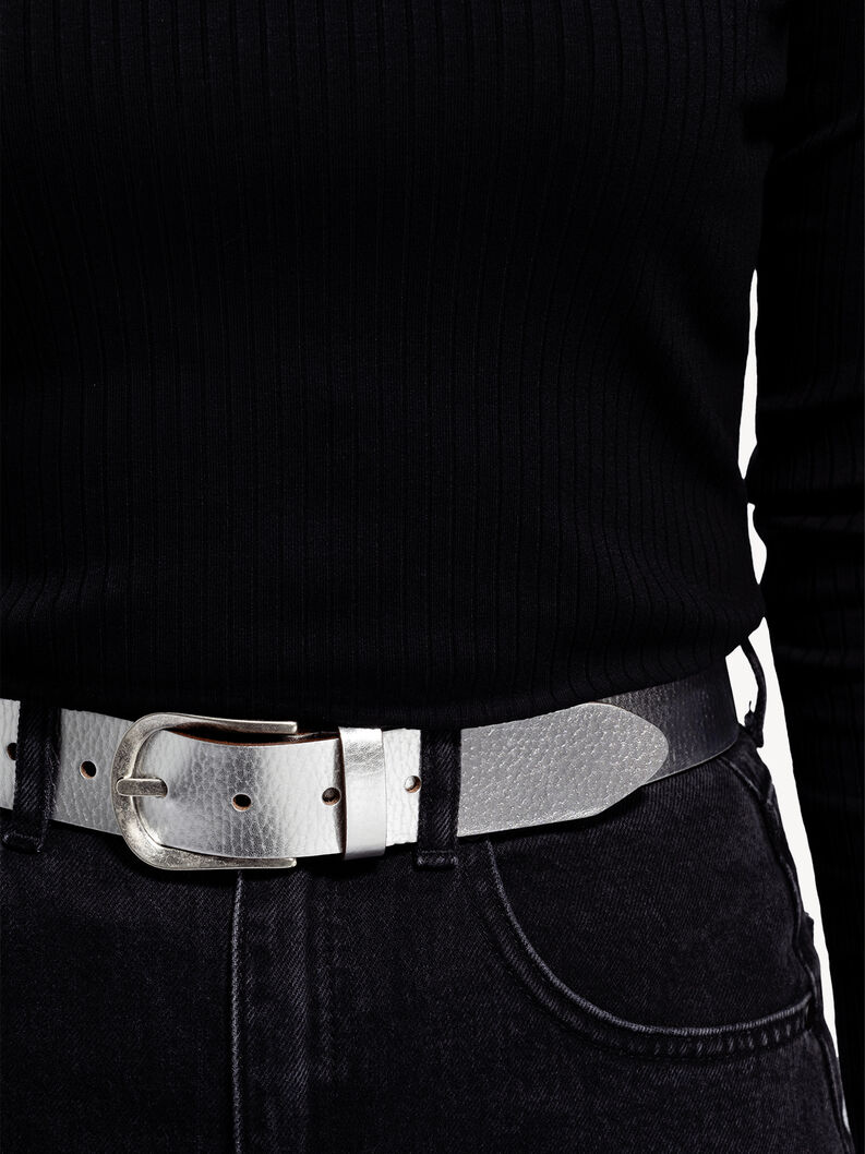 ceinture en cuir - argent tb0075l15-0150 acheter tamaris ceintures en ligne
