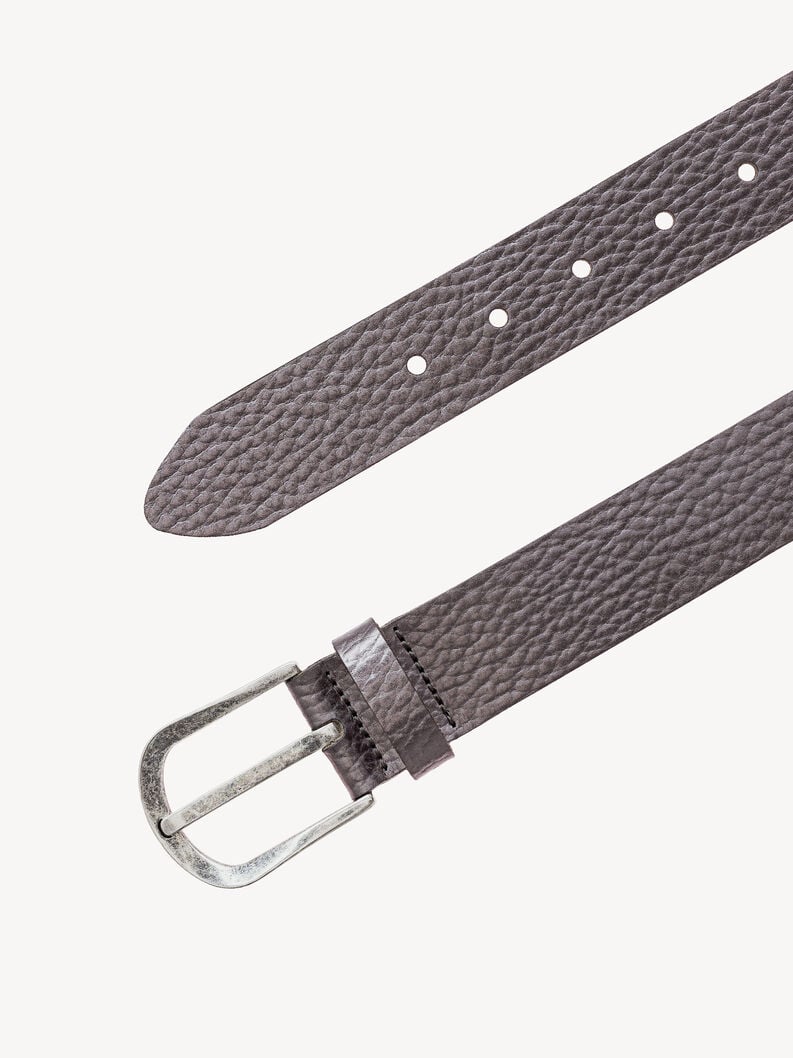 ceinture en cuir - gris tb0075l15-0160 acheter tamaris ceintures en ligne