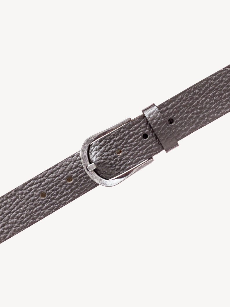 ceinture en cuir - gris tb0075l15-0160 acheter tamaris ceintures en ligne