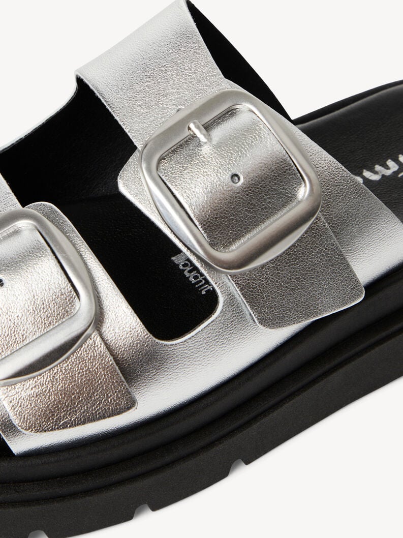cuir mule métalliques 1-27239-42-941 acheter tamaris mules en ligne
