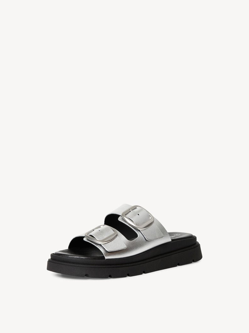 cuir mule métalliques 1-27239-42-941 acheter tamaris mules en ligne