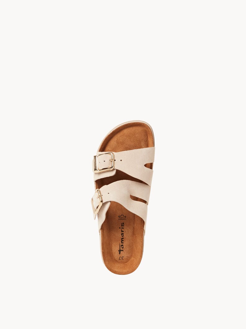 cuir de mule marron 1-27500-44-375 acheter tamaris mules en ligne