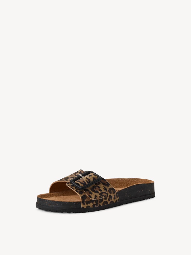 cuir de mule marron 1-27501-44-360 acheter tamaris mules en ligne