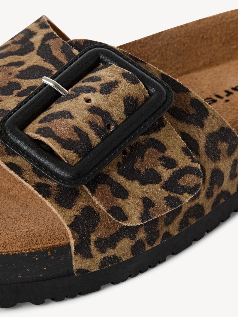 cuir de mule marron 1-27501-44-360 acheter tamaris mules en ligne