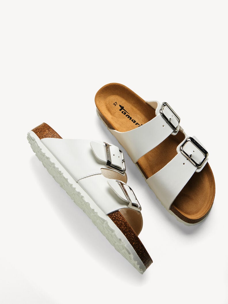 mule - blanche 1-27503-42-100 acheter tamaris mules en ligne