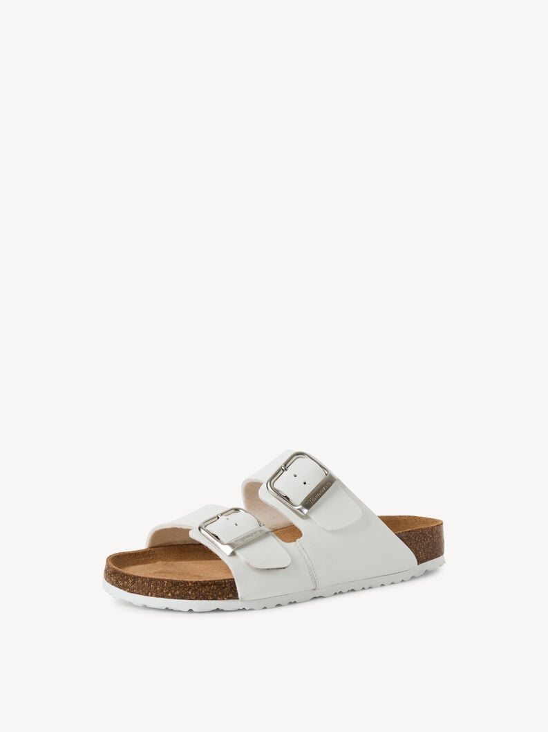 mule - blanche 1-27503-42-100 acheter tamaris mules en ligne