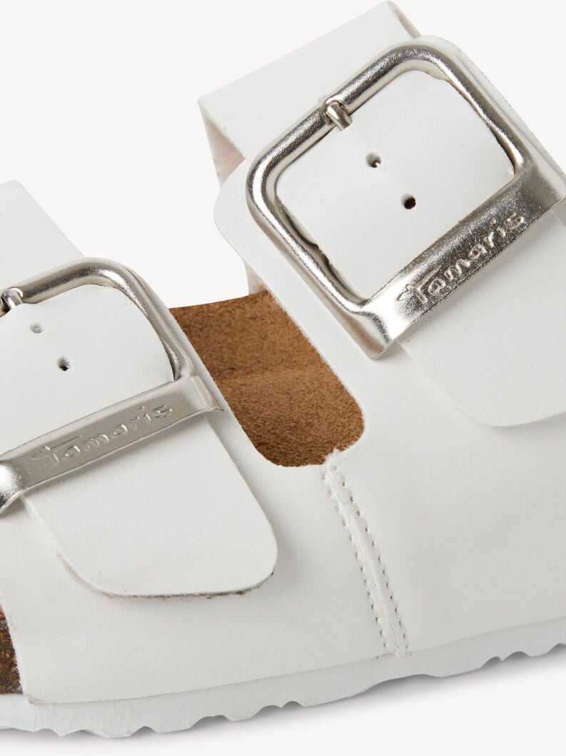 mule - blanche 1-27503-42-100 acheter tamaris mules en ligne