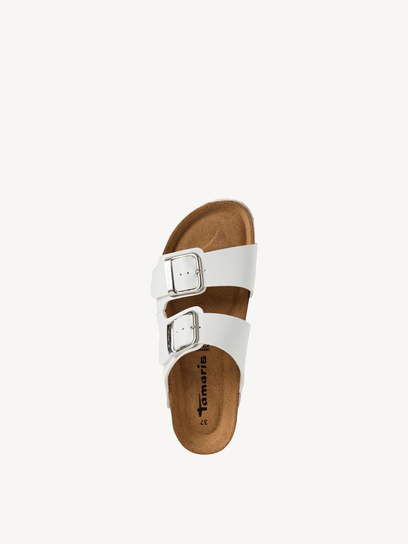 mule - blanche 1-27503-42-100 acheter tamaris mules en ligne
