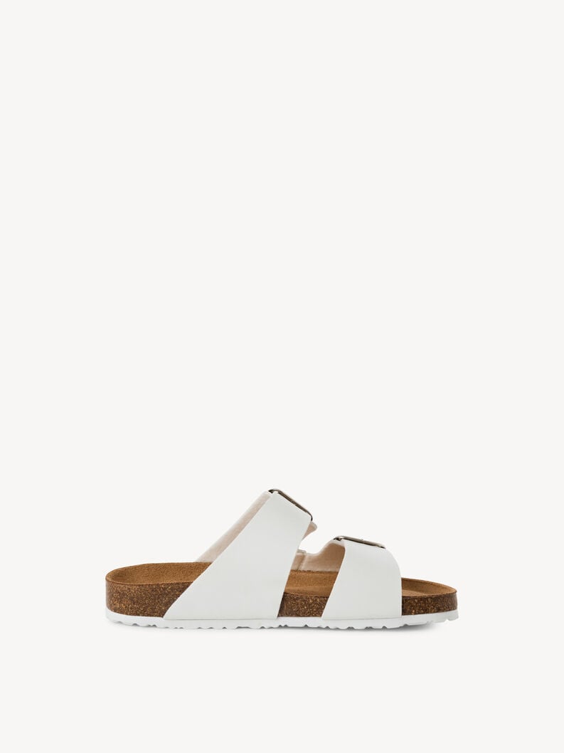 mule - blanche 1-27503-42-100 acheter tamaris mules en ligne