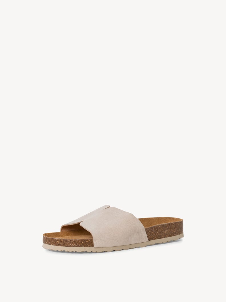 cuir de mule beige 1-27506-42-375 acheter tamaris mules en ligne