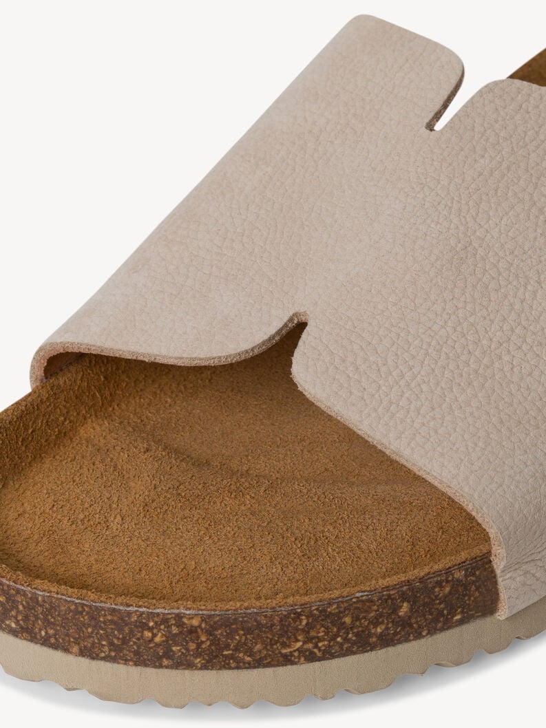 cuir de mule beige 1-27506-42-375 acheter tamaris mules en ligne