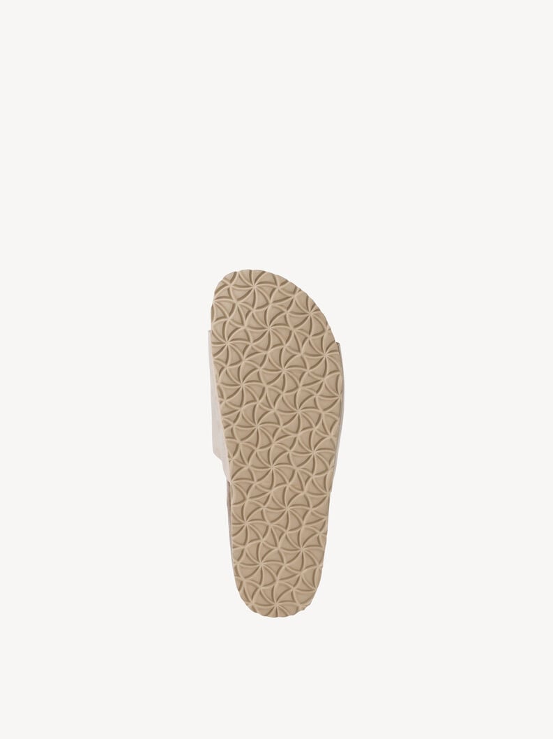 cuir de mule beige 1-27506-42-375 acheter tamaris mules en ligne