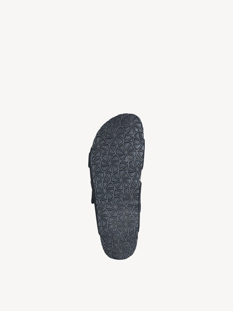 le cuir de la mule - noire 1-27543-42-001 acheter tamaris mules en ligne