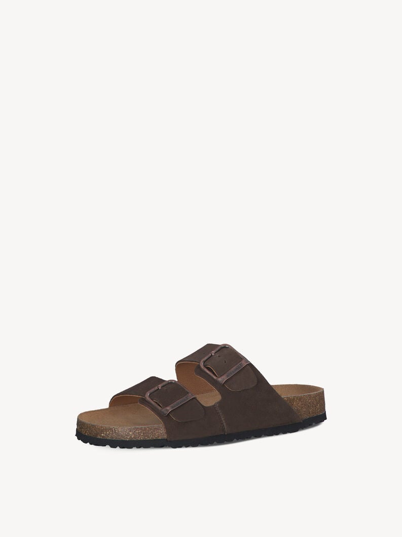 cuir de mule marron 1-27543-42-304 acheter tamaris mules en ligne