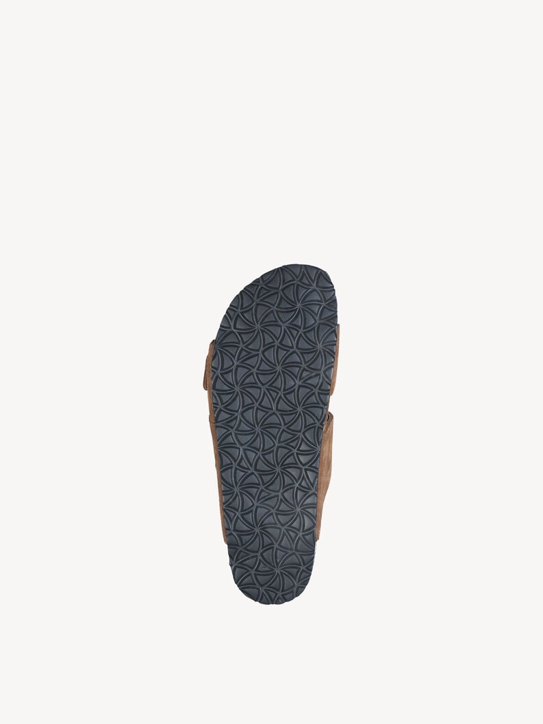 cuir de mule marron 1-27543-42-305 acheter tamaris mules en ligne