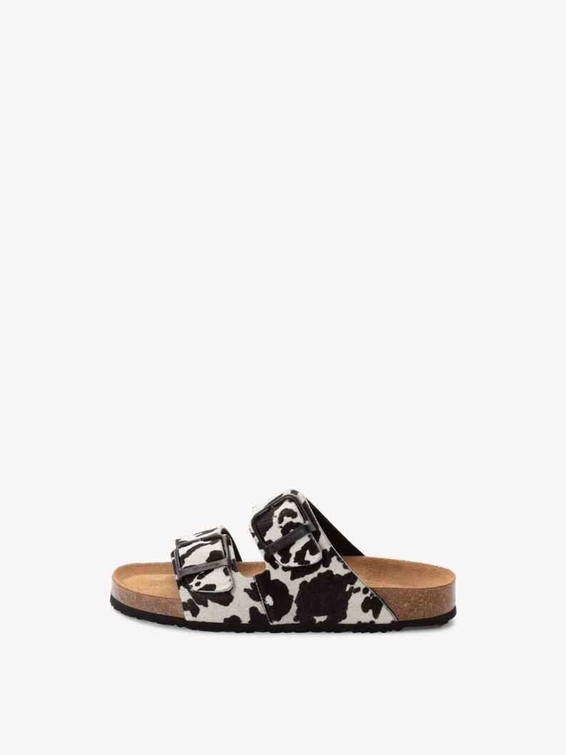 le cuir de la mule - noire 1-27593-44-125 acheter tamaris mules en ligne
