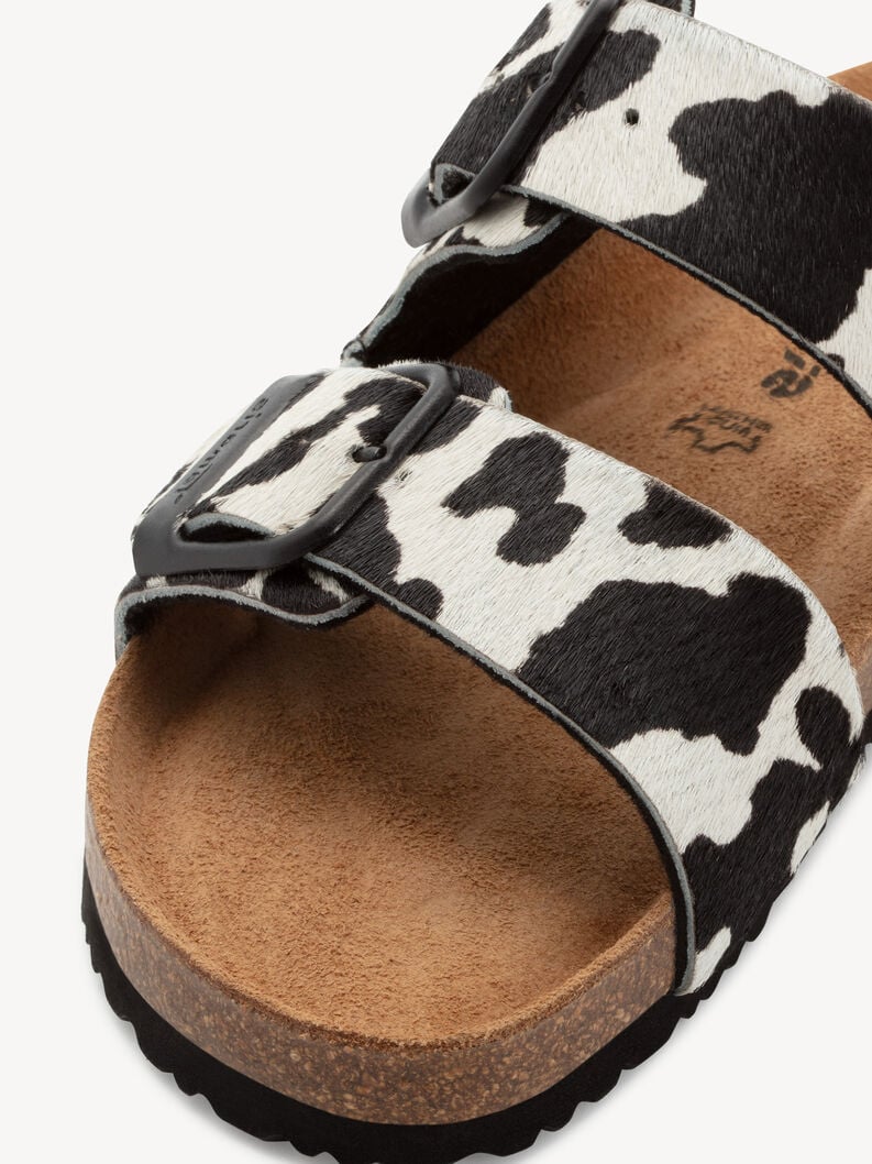 le cuir de la mule - noire 1-27593-44-125 acheter tamaris mules en ligne