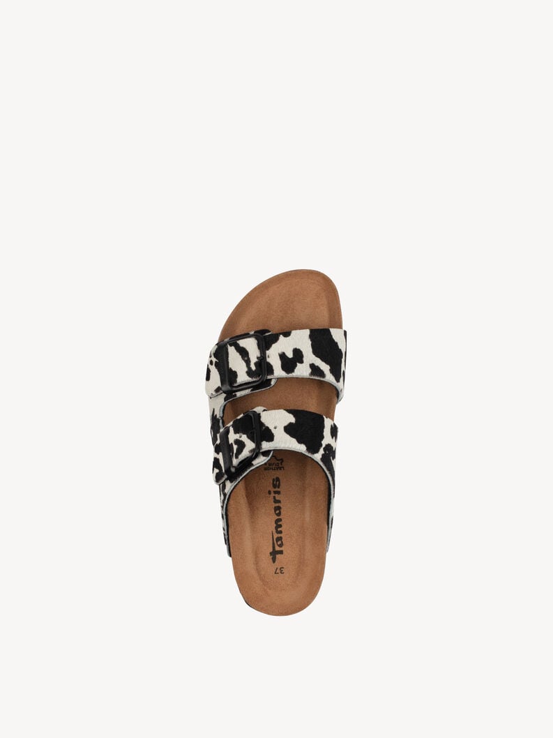 le cuir de la mule - noire 1-27593-44-125 acheter tamaris mules en ligne