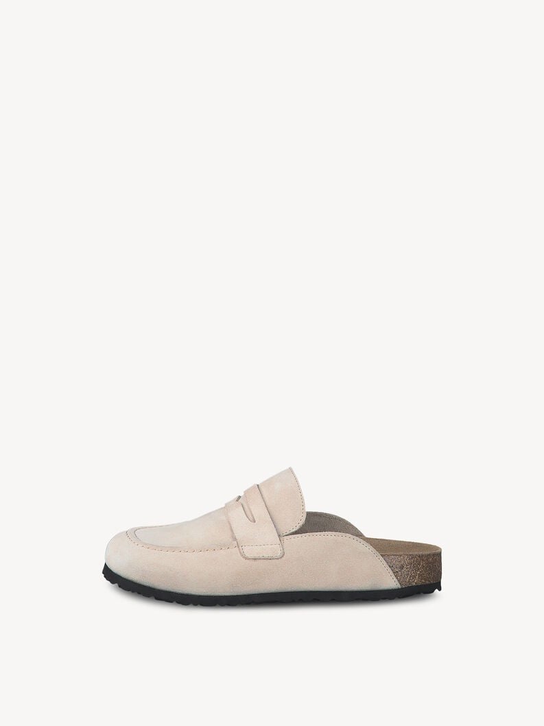 cuir de mulet gris 1-27601-44-375 acheter tamaris mules en ligne
