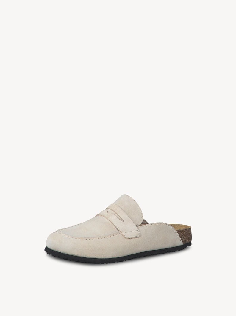 cuir de mulet gris 1-27601-44-375 acheter tamaris mules en ligne
