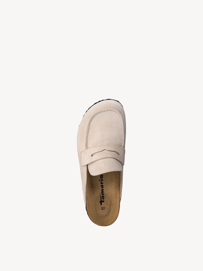 cuir de mulet gris 1-27601-44-375 acheter tamaris mules en ligne