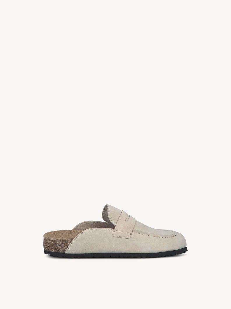 cuir de mulet gris 1-27601-44-375 acheter tamaris mules en ligne
