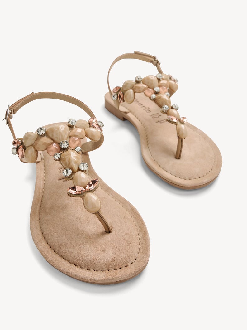 sandale beige 1-28163-42-430 acheter tamaris toe post sandals en ligne