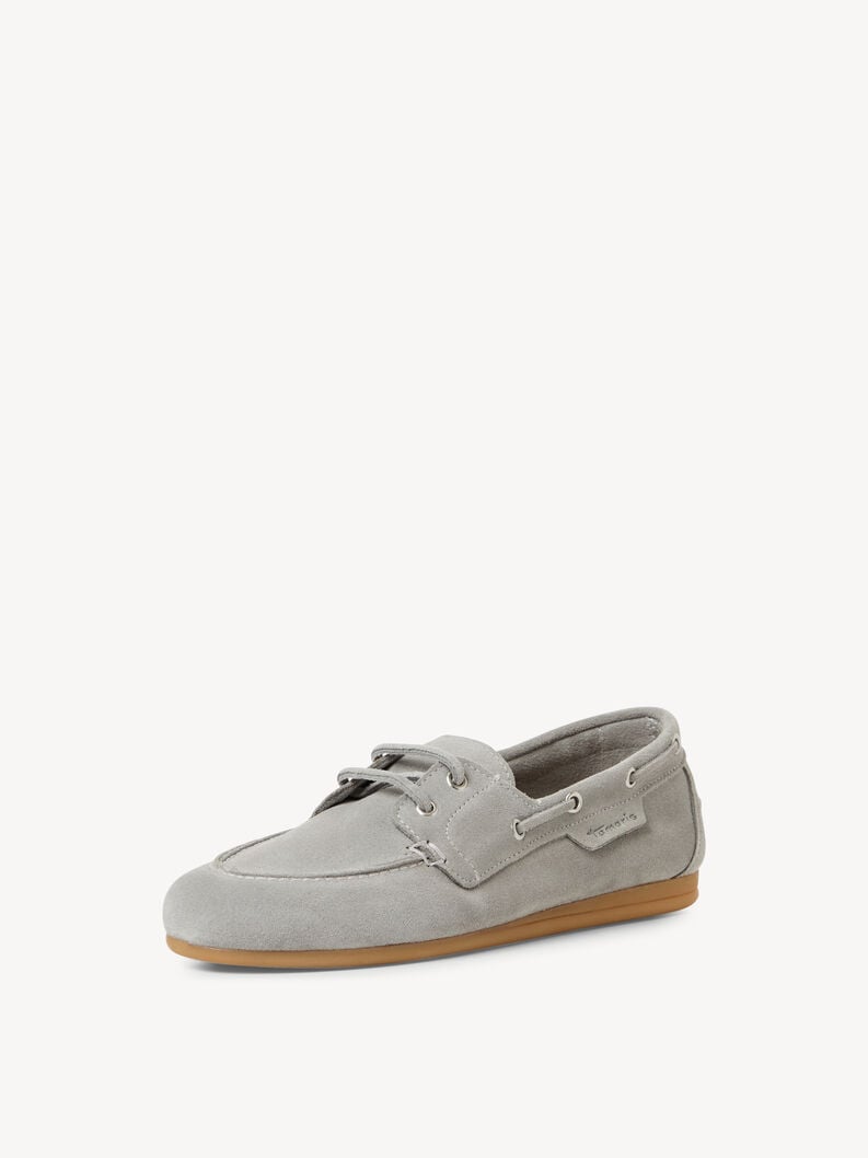 cuir mocassins gris 1-23602-44-200 acheter tamaris faible chaussures chaussons en ligne