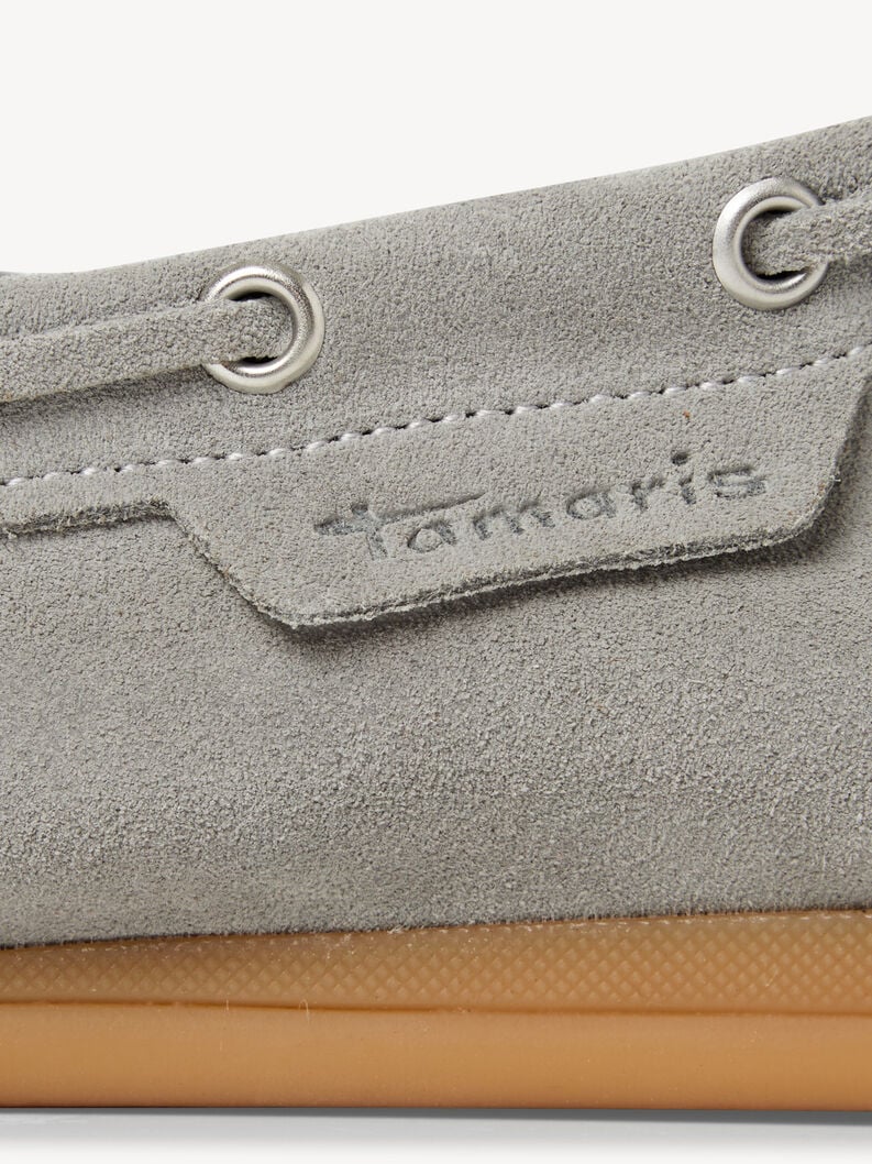 cuir mocassins gris 1-23602-44-200 acheter tamaris faible chaussures chaussons en ligne