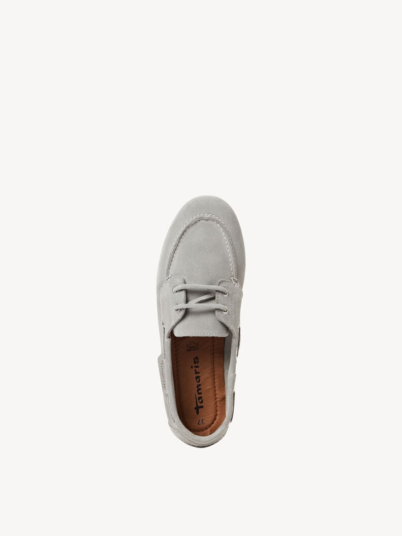 cuir mocassins gris 1-23602-44-200 acheter tamaris faible chaussures chaussons en ligne