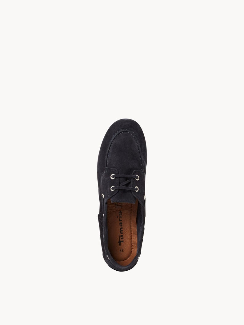 cuir mocassins bleu 1-23602-44-805 acheter tamaris faible chaussures chaussons en ligne