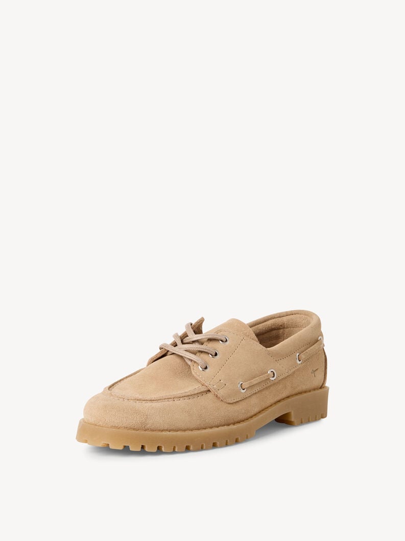 cuir mocassins beige 1-23605-44-400 acheter tamaris damenschuhe mit blockabsatz en ligne