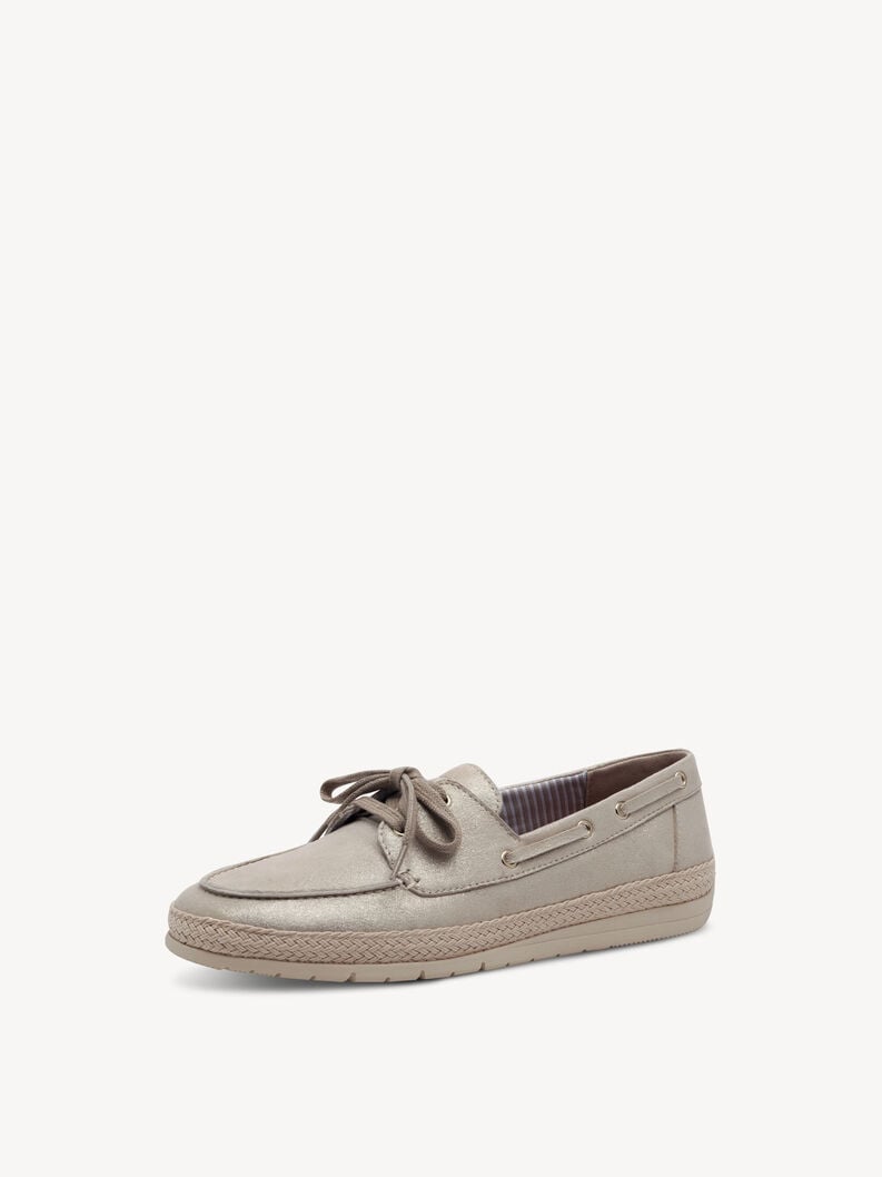 cuir low chaussures - beige 1-23651-44-179 acheter tamaris faible chaussures chaussons en ligne