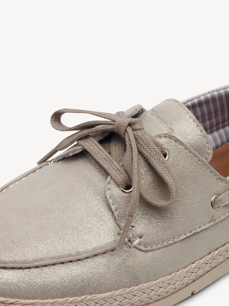cuir low chaussures - beige 1-23651-44-179 acheter tamaris faible chaussures chaussons en ligne