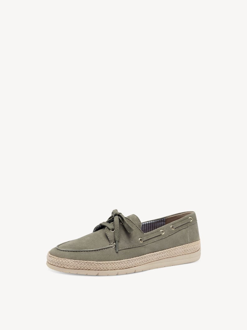 cuir low chaussures - vert 1-23651-44-771 acheter tamaris faible chaussures chaussons en ligne