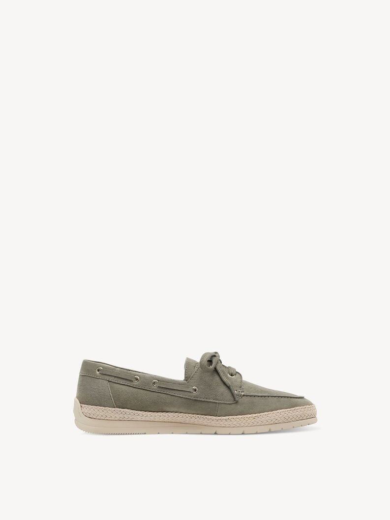cuir low chaussures - vert 1-23651-44-771 acheter tamaris faible chaussures chaussons en ligne