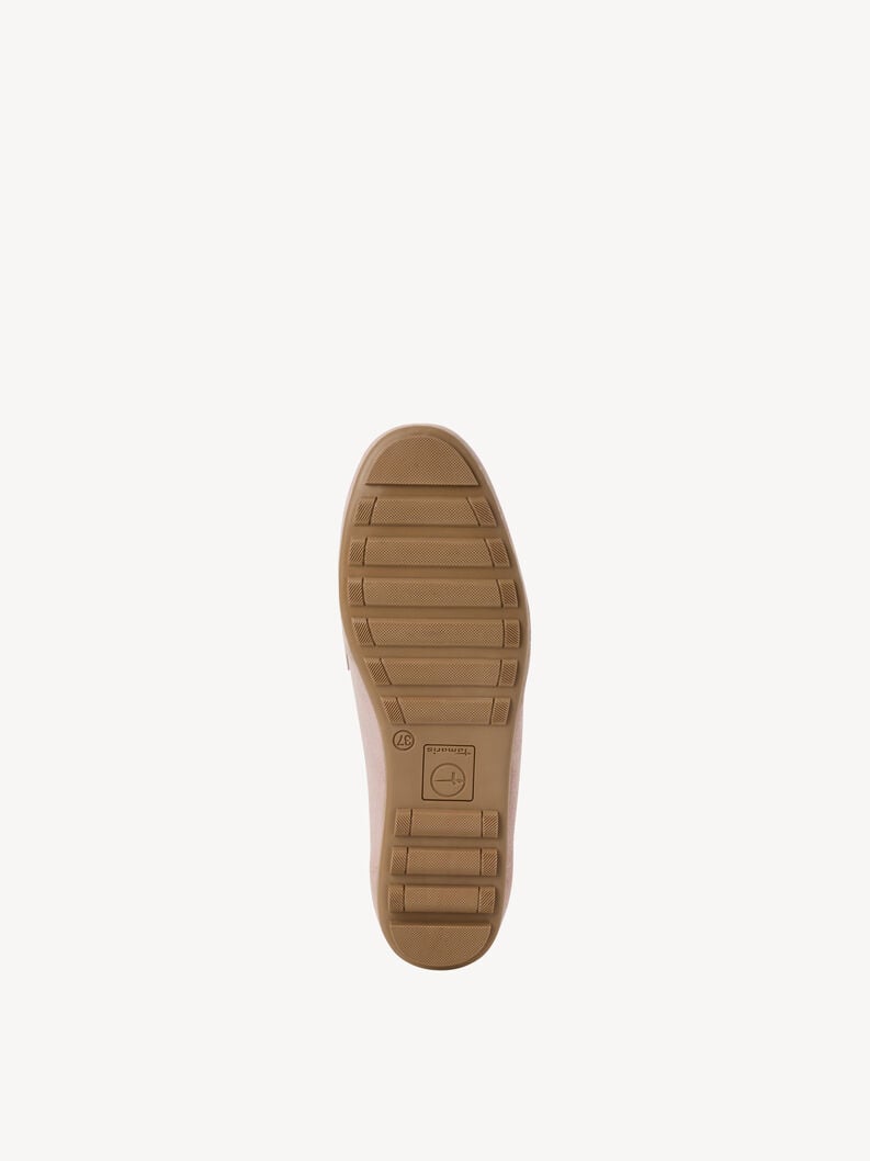 cuir mocassins rose 1-24229-42-521 acheter tamaris chaussures de bateau en ligne