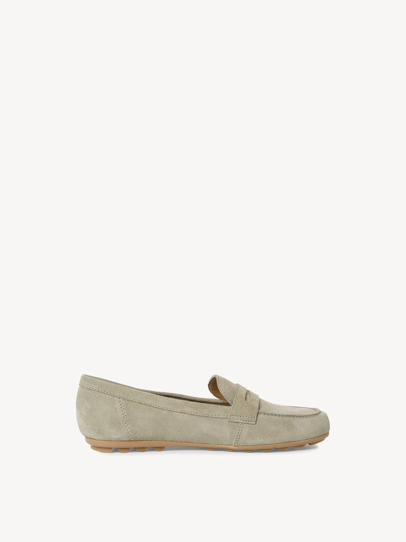 cuir mocassins vert 1-24229-42-763 acheter tamaris faible chaussures chaussons en ligne