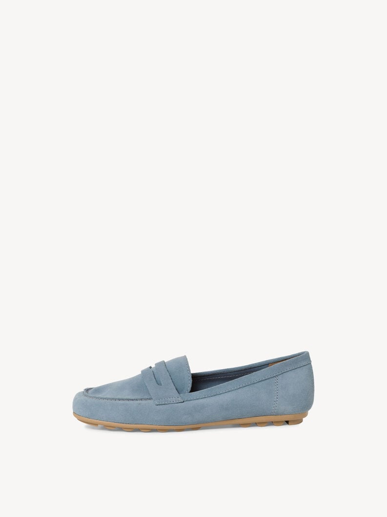 cuir mocassins bleu 1-24229-42-880 acheter tamaris faible chaussures chaussons en ligne